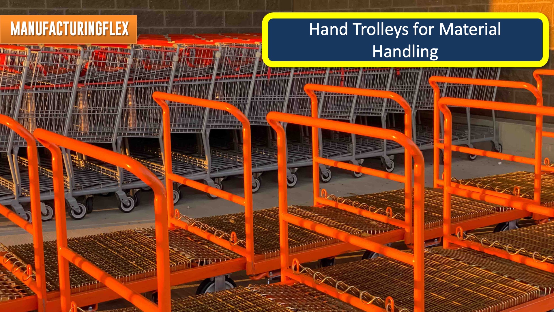 Hand Trolleys for Material Handling